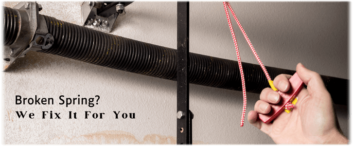 Broken Garage Door Spring Repair Fort Worth, TX